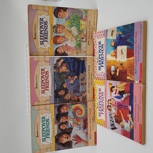 Sleepover Friends Series by Susan Saunders Lot of 5 Books VINTAGE